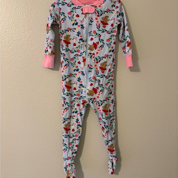 Hanna Andersson Easter Onesie Pajamas 18-24 Months - 100% Organic Cotton Sleeper - Picture 2 of 6